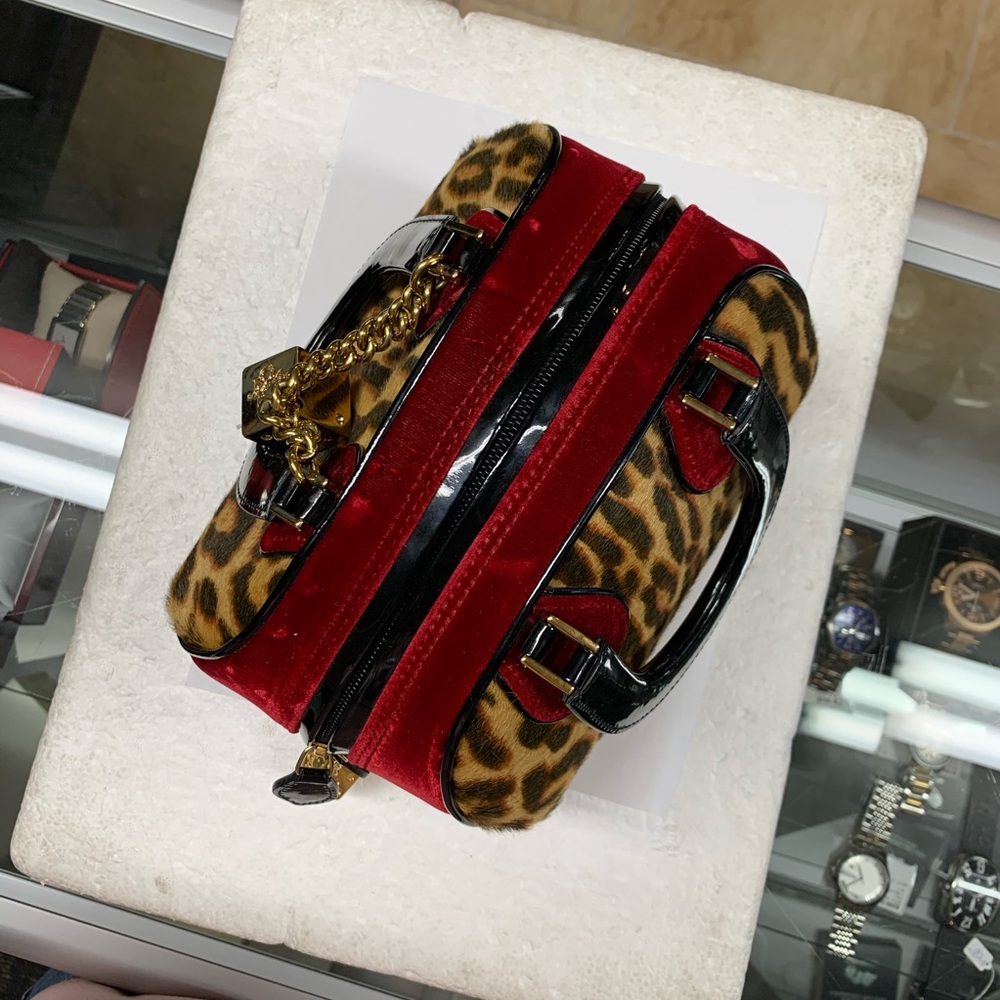 Dior Leopard Gambler Bag - Picture 6 of 8